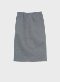 【予約商品】ボンディングストレートスカート