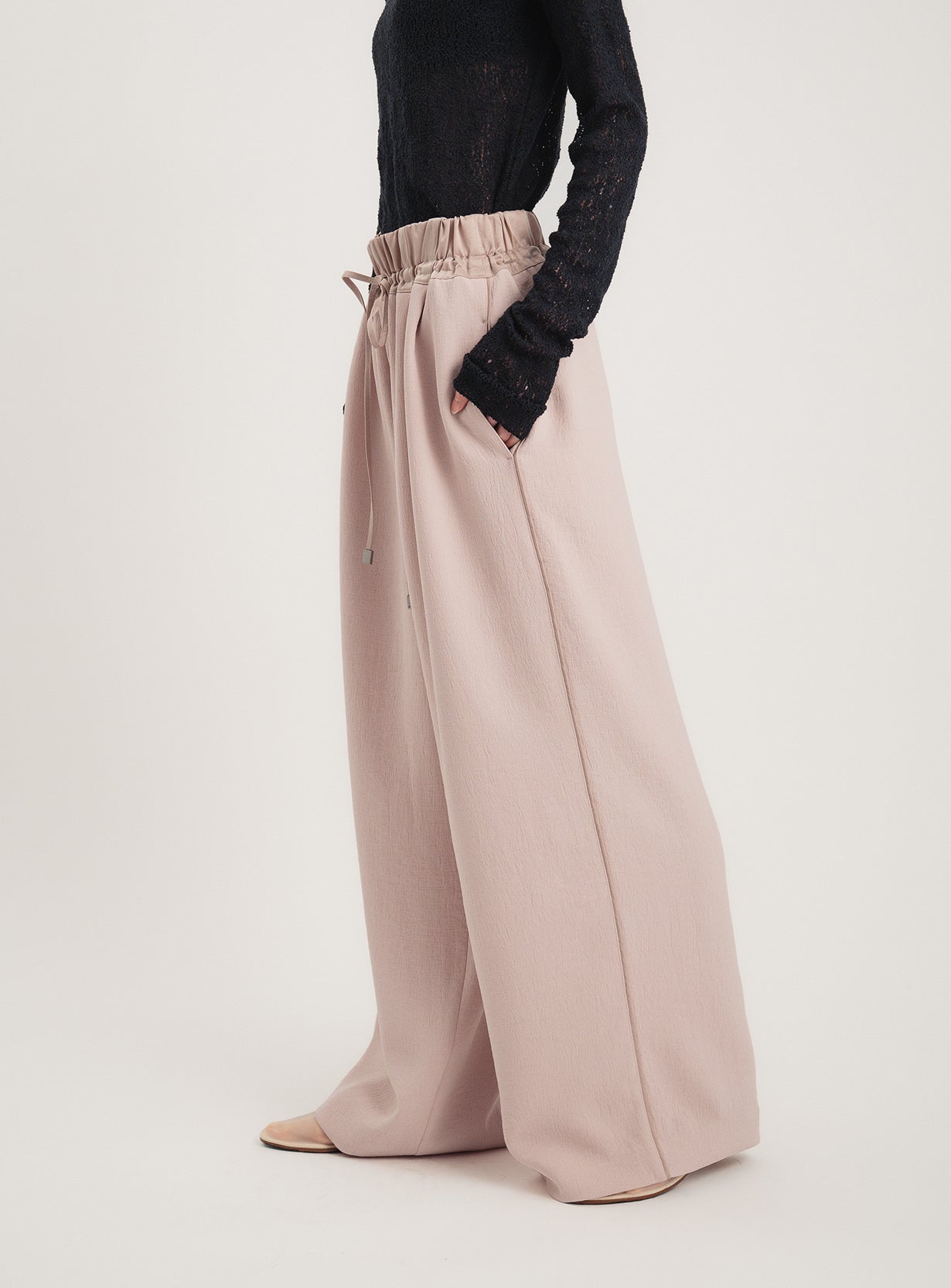 rジョーゼットトラックパンツ