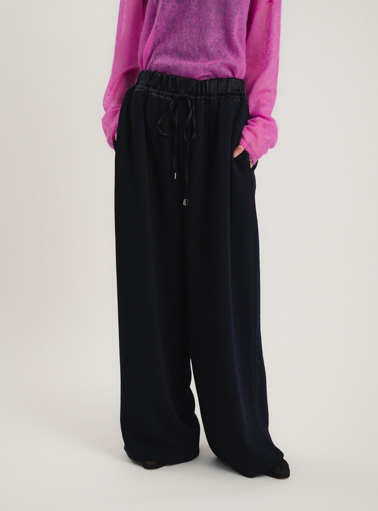 rジョーゼットトラックパンツ