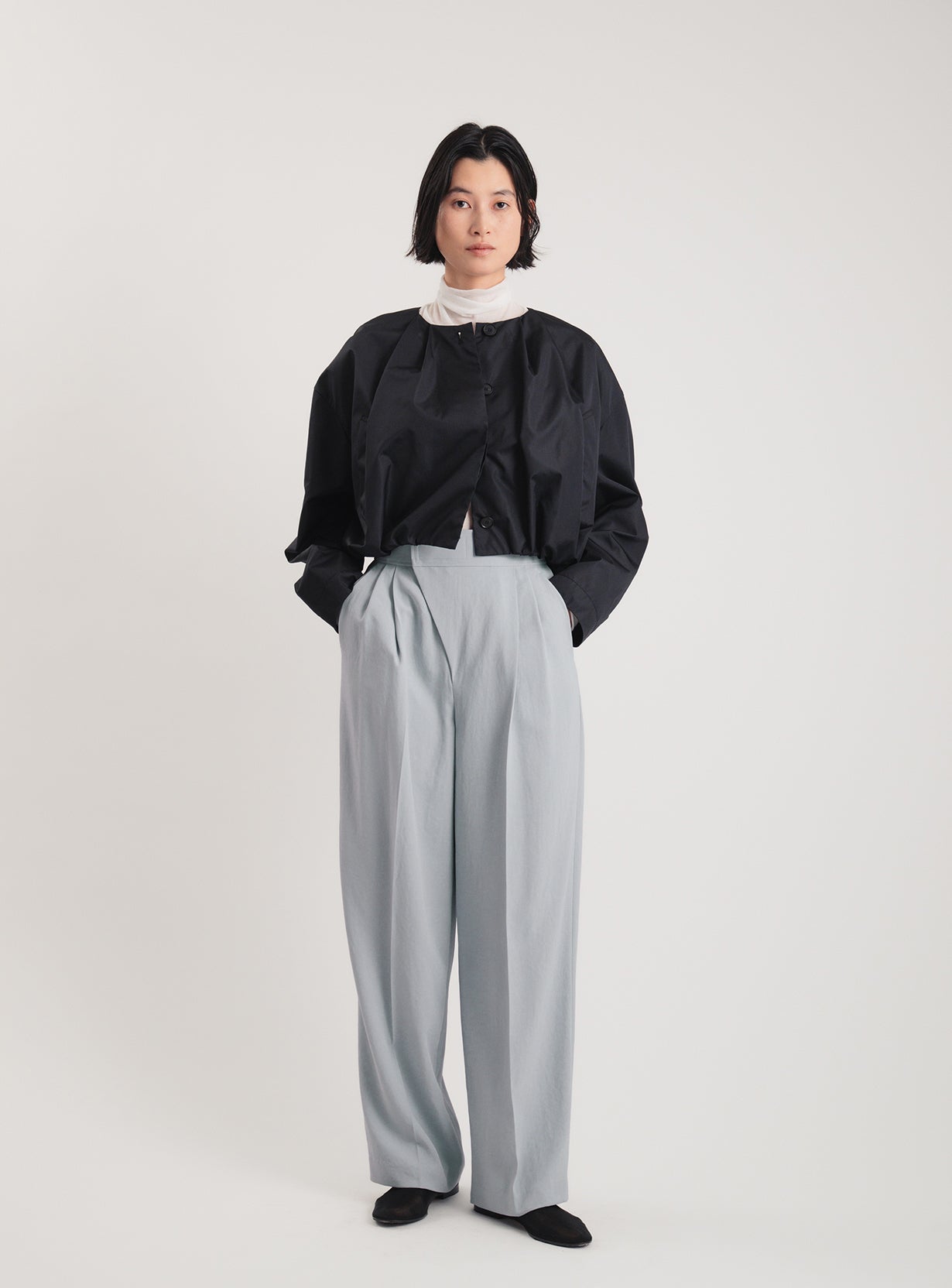 美品！STUNNING LUREリライム2WAYパンツ黒 サイズ1 リライム2WAYパンツ