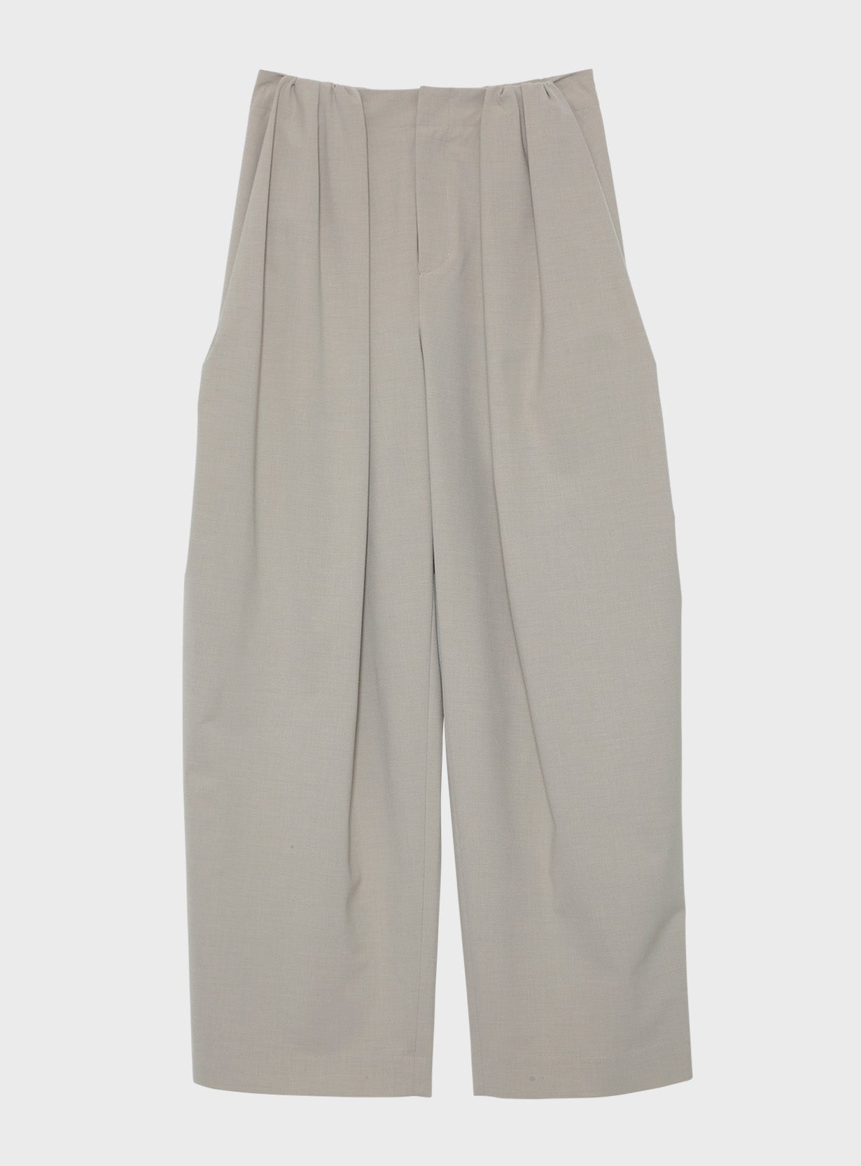 【予約商品】ベルトオーバーレイタックパンツ