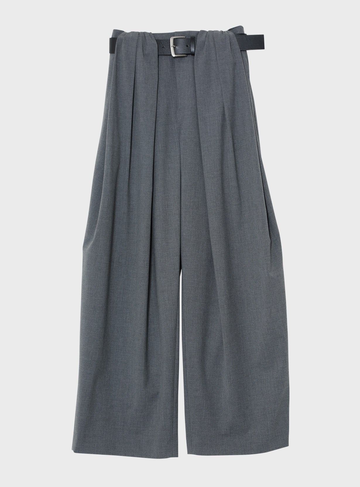 【予約商品】ベルトオーバーレイタックパンツ
