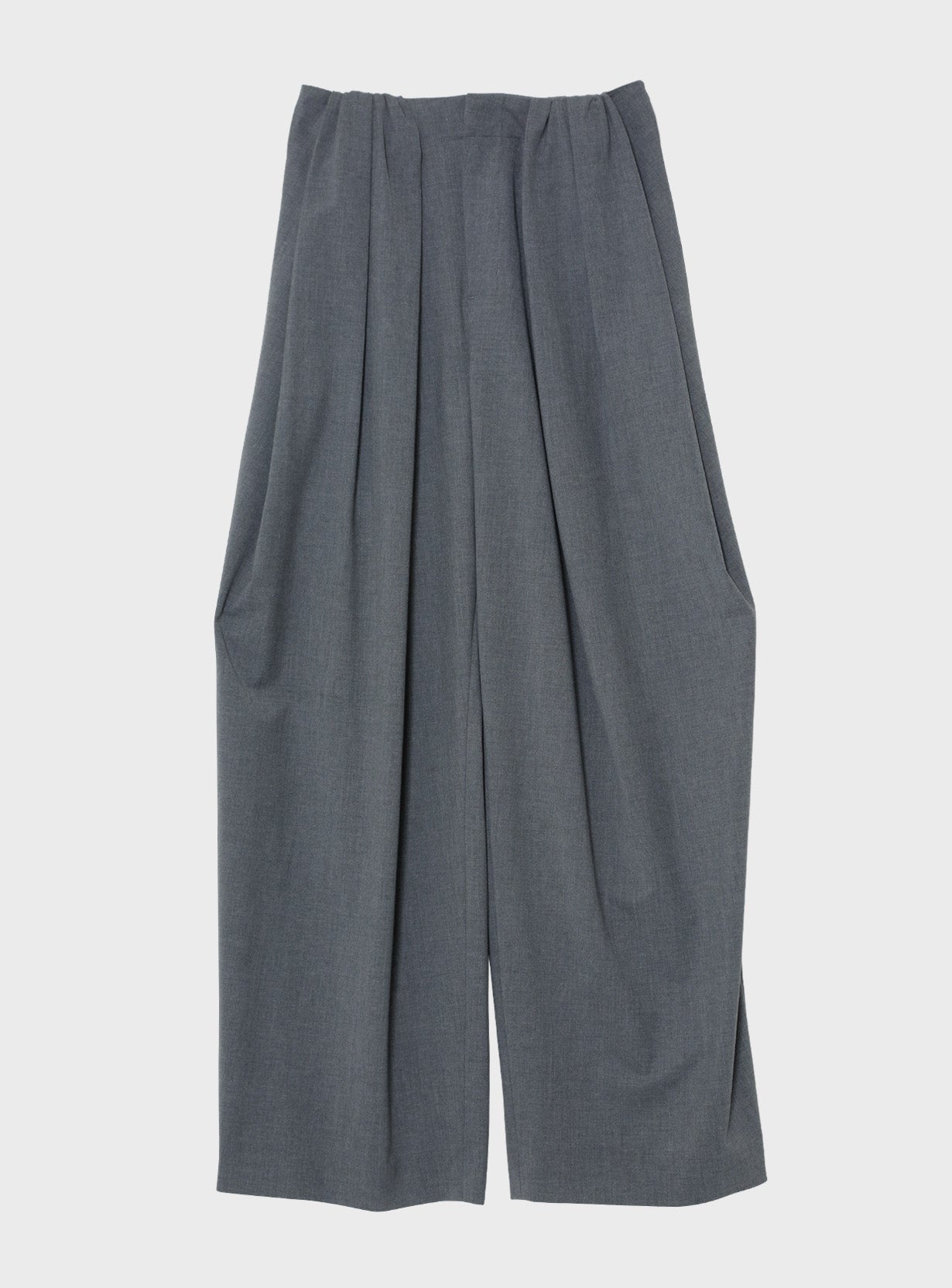 【予約商品】ベルトオーバーレイタックパンツ