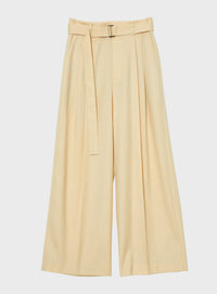 ｒフラノワイドレッグパンツ