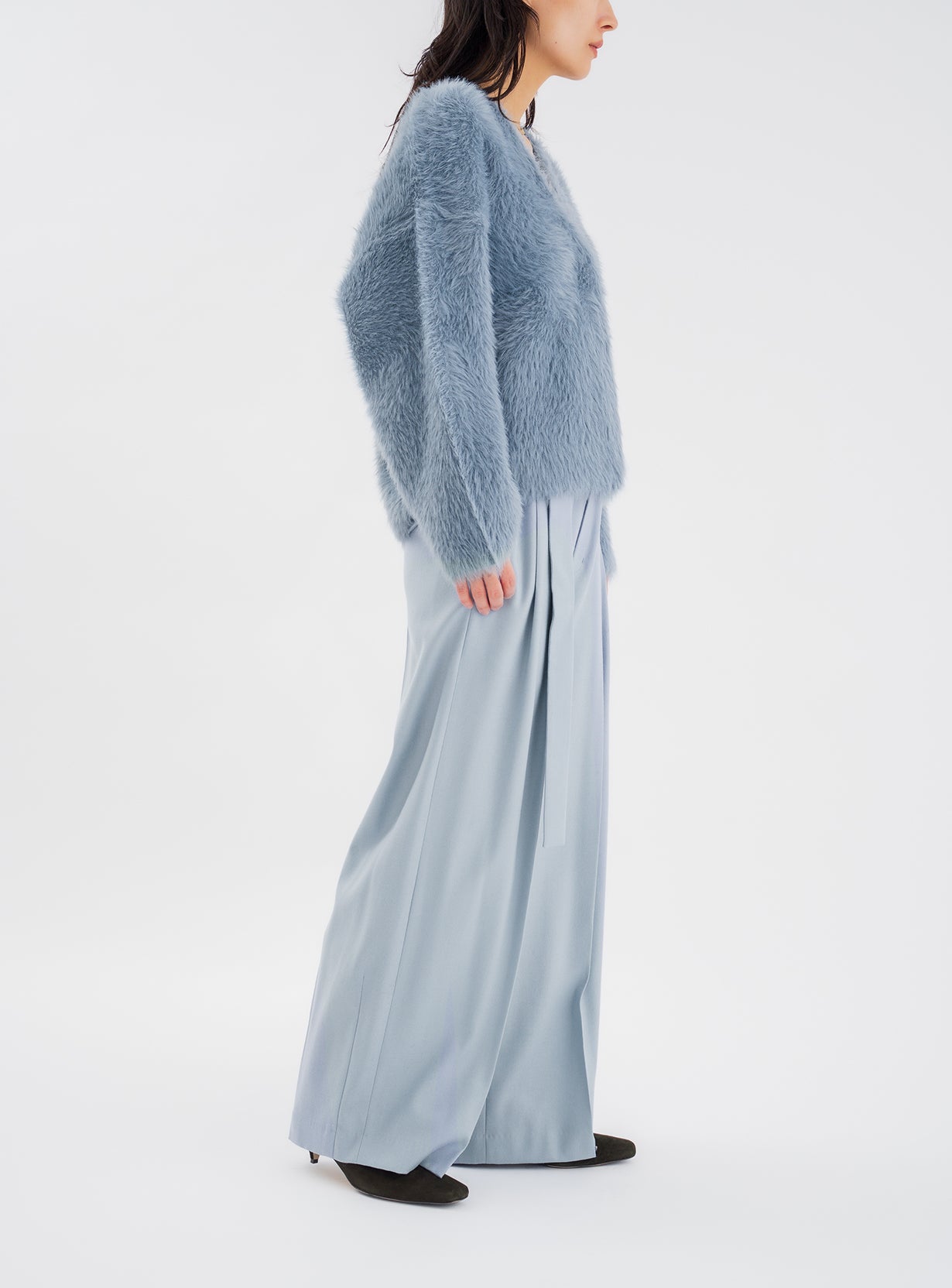 ｒフラノワイドレッグパンツ