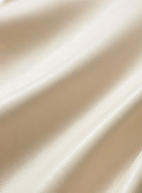 【予約商品】シンセティックレザーイージーバレルパンツ