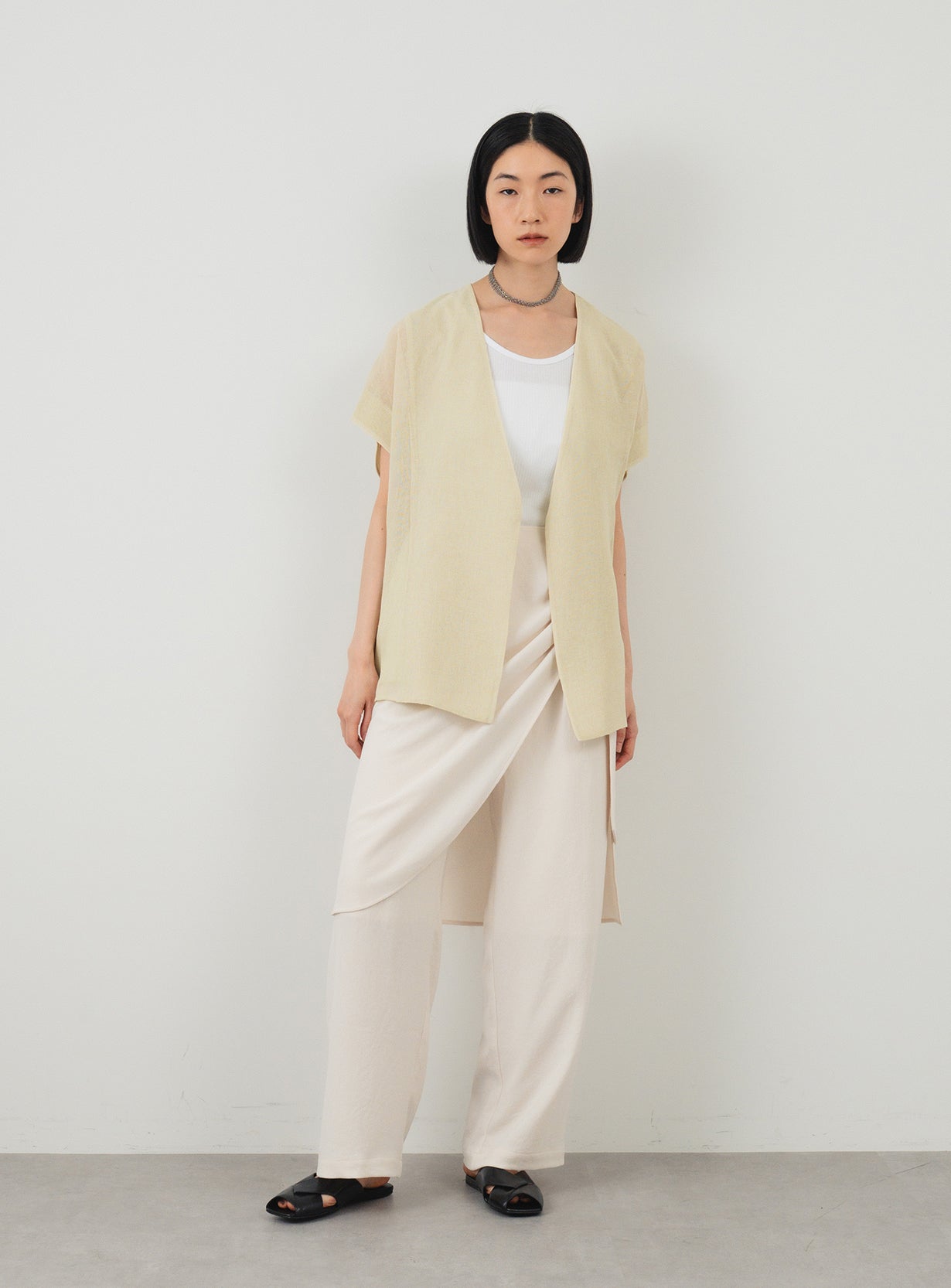 【予約商品】メッシュハオリブラウス