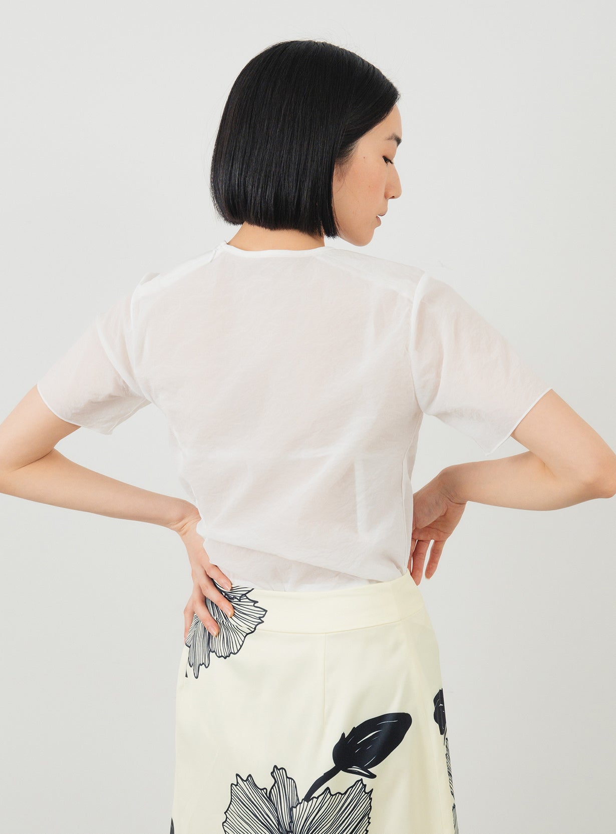 ｒシアーストレッチコンパクトTシャツ