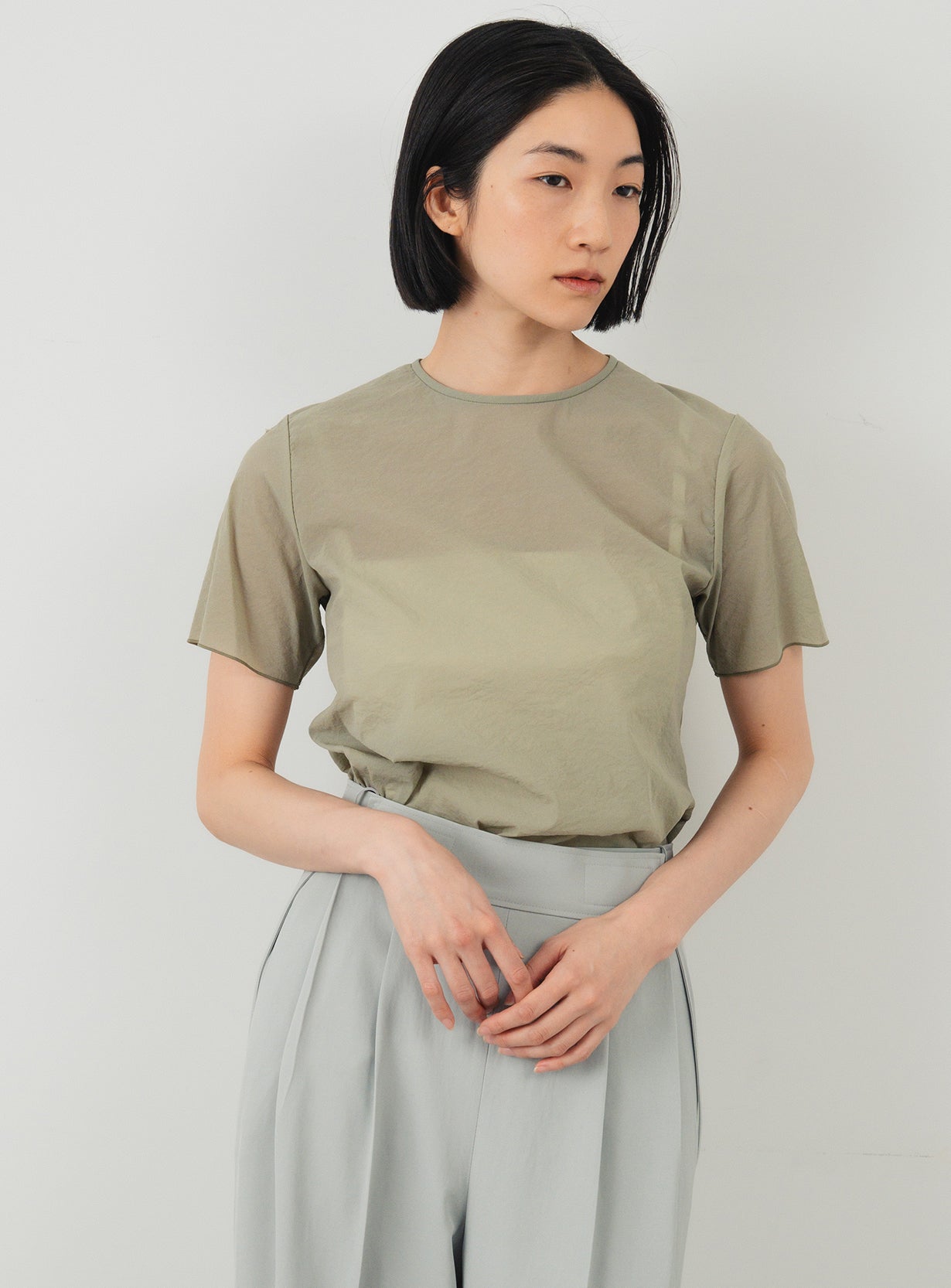 ｒシアーストレッチコンパクトTシャツ