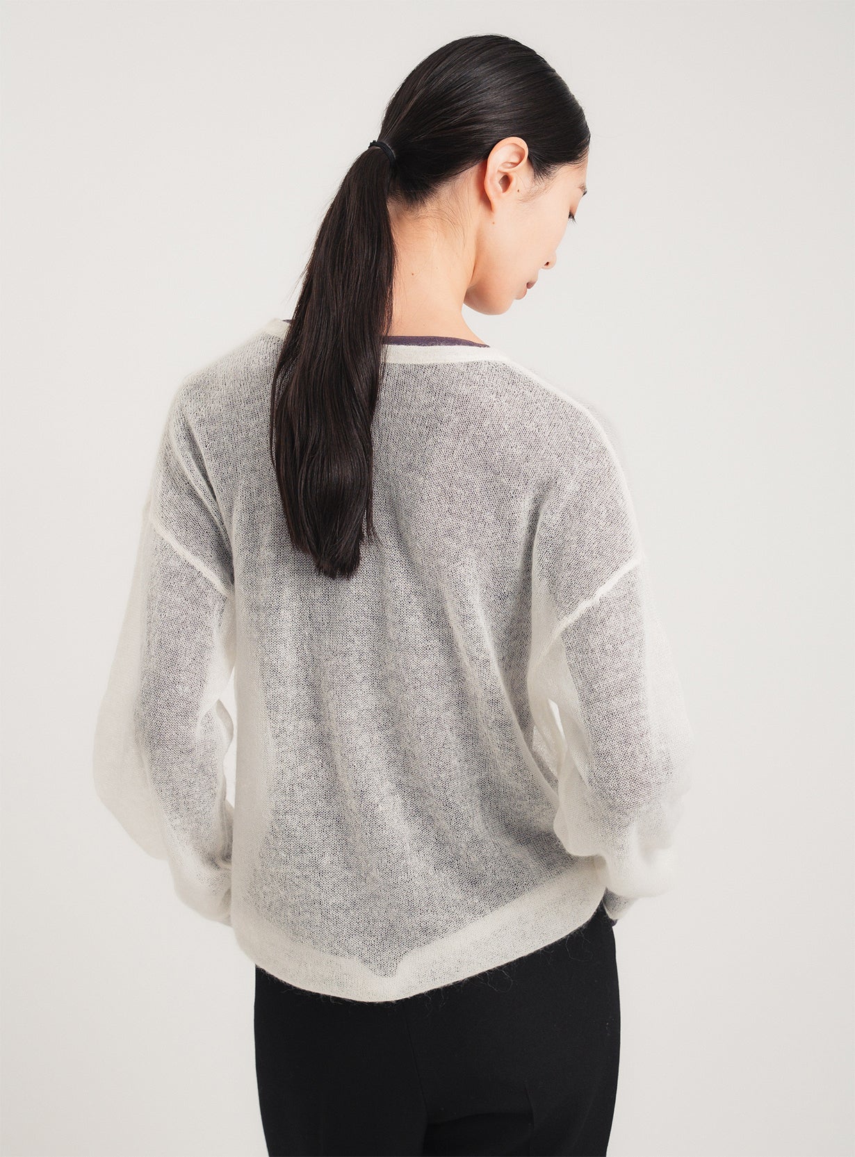 モヘアルーズプルオーバー