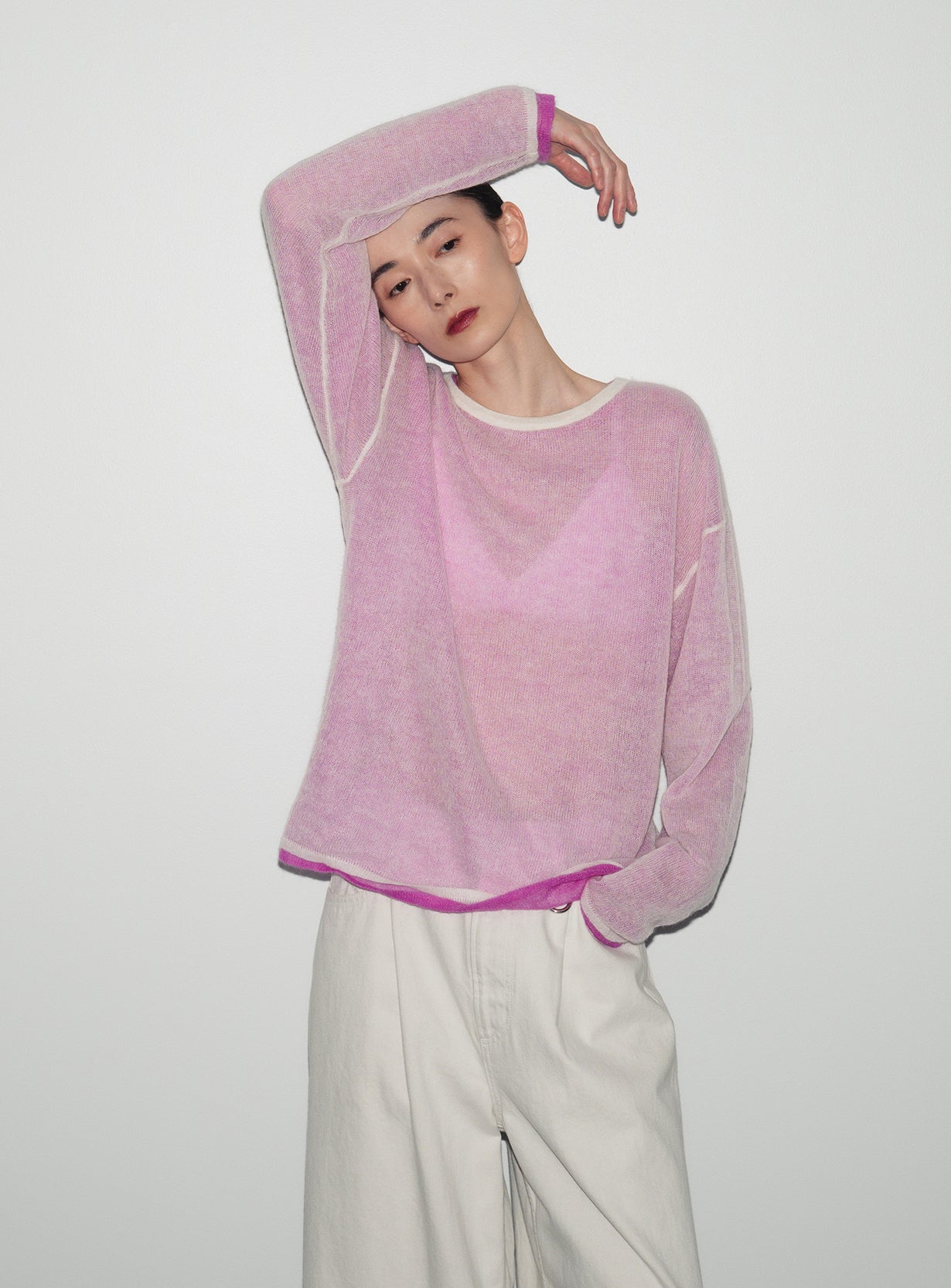 モヘアルーズプルオーバー