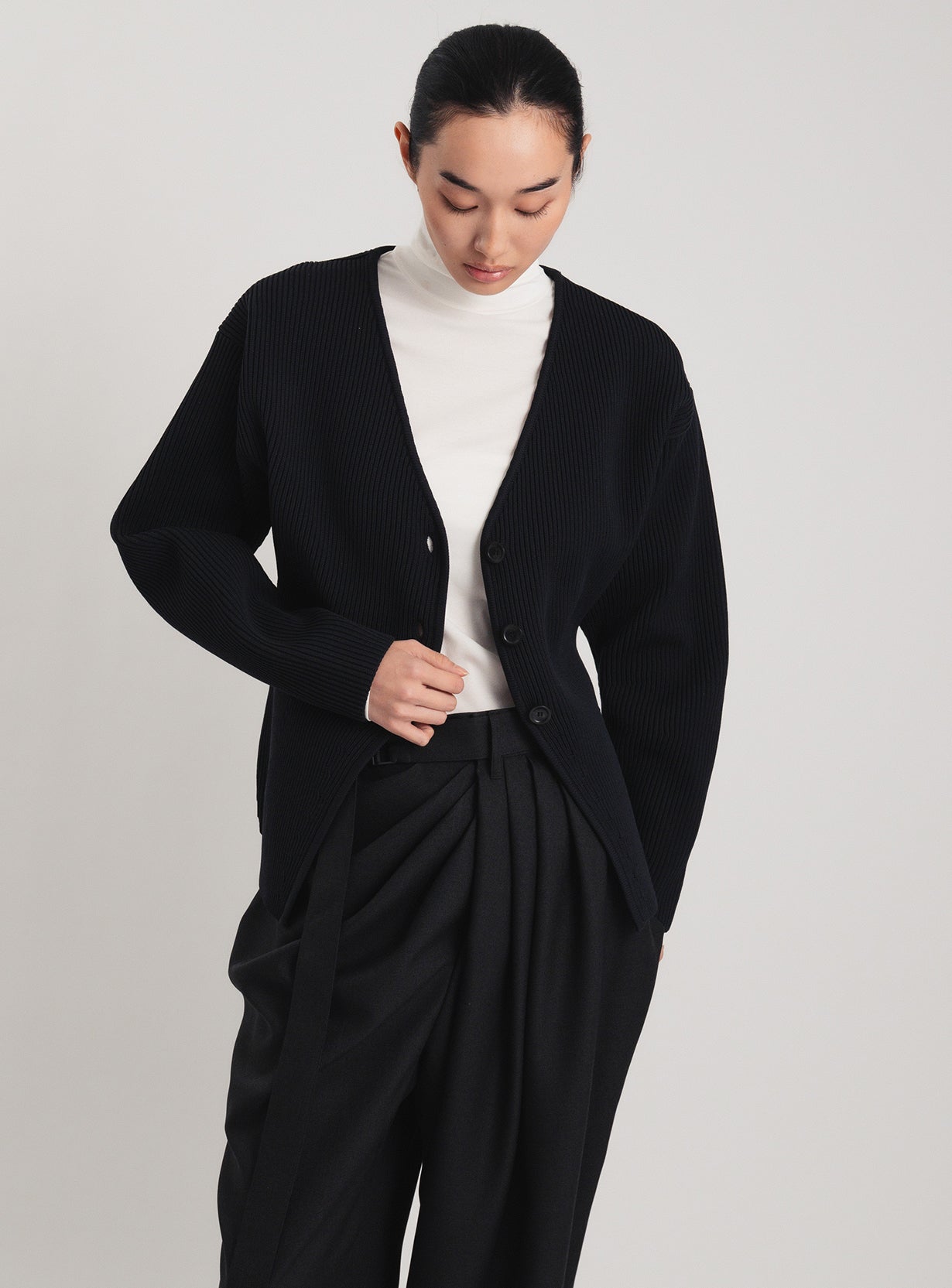 アモッサスリットカーディガン