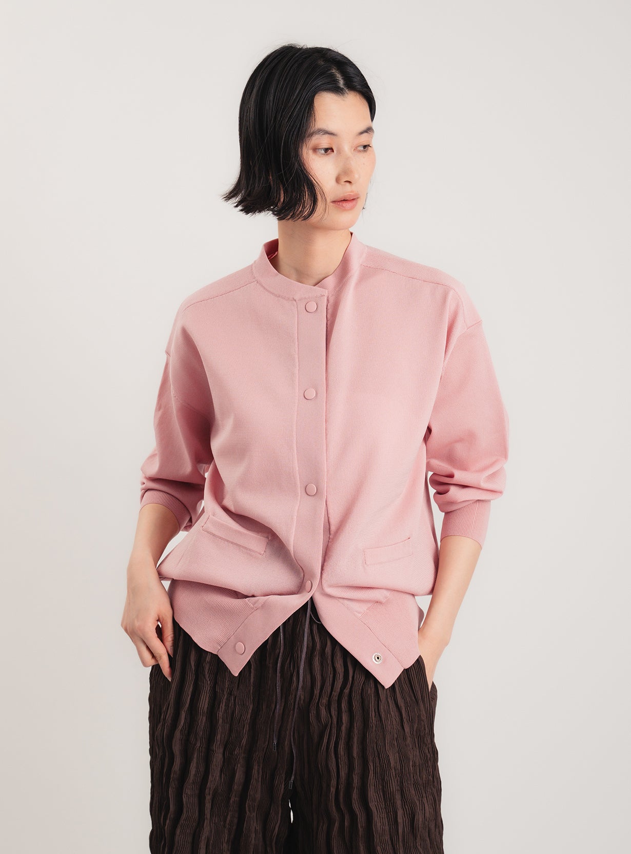 ハイツイストニットブルゾン