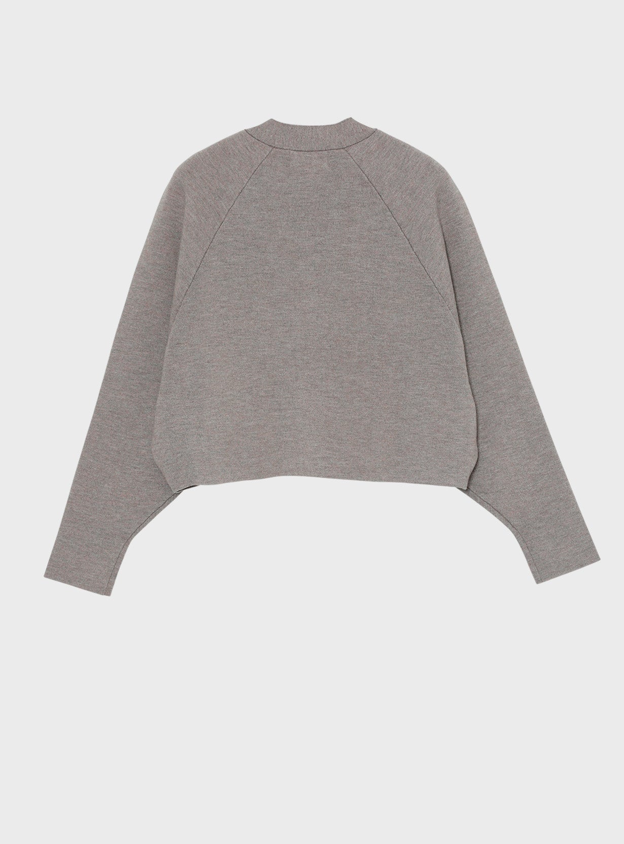 ダブルフェイスニットカーディガン