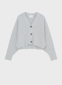 ダブルフェイスニットカーディガン