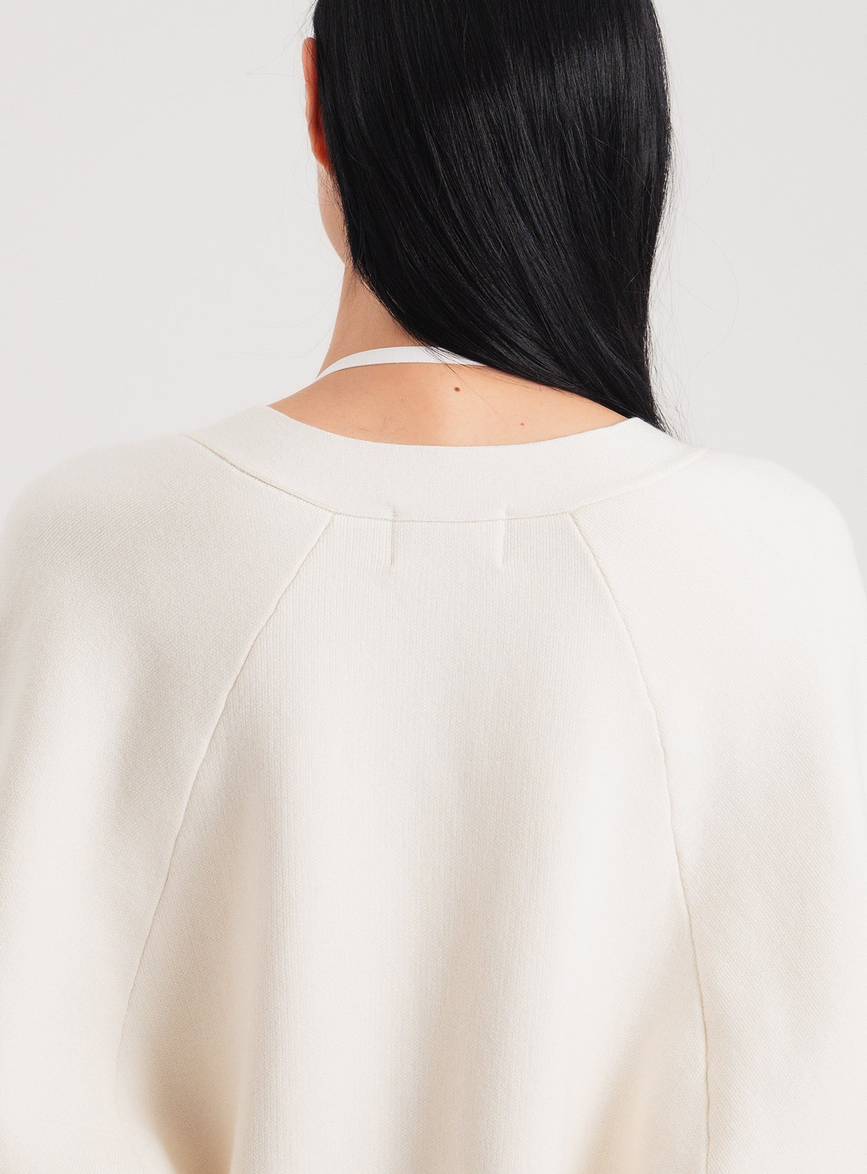 ダブルフェイスニットカーディガン