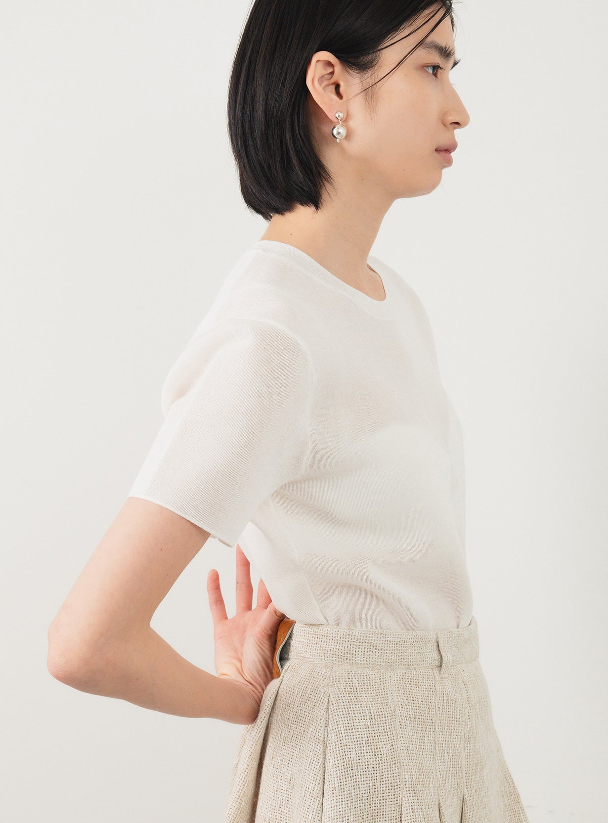 スムースニットＴシャツ