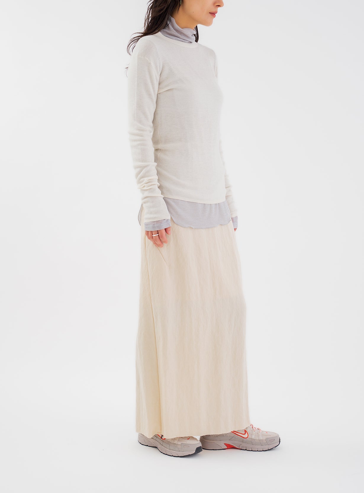 ｒカシミヤリブプルオーバー