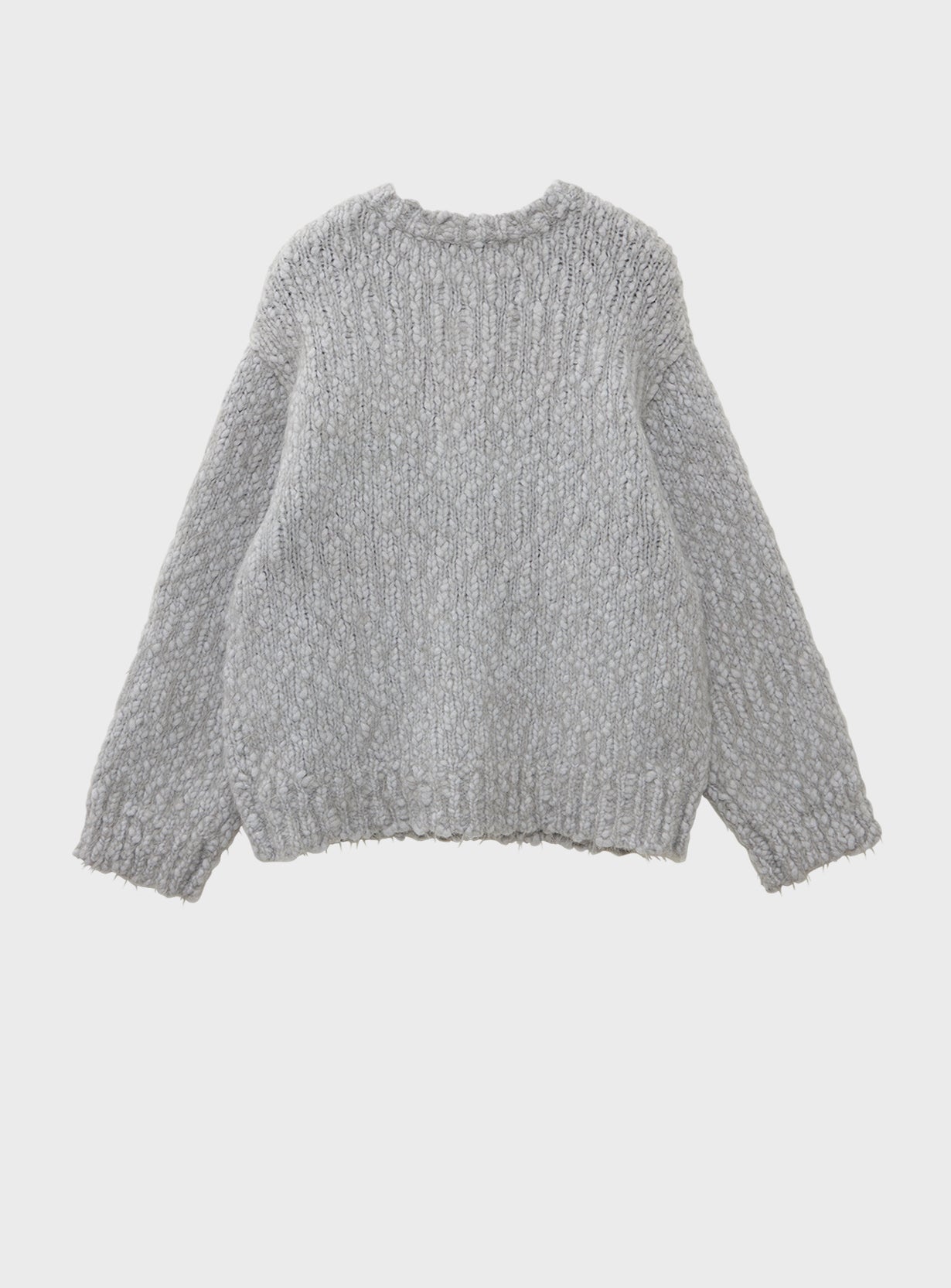 スラブフェザーカーディガン