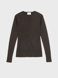 ｒヤクコットンリブカーディガン