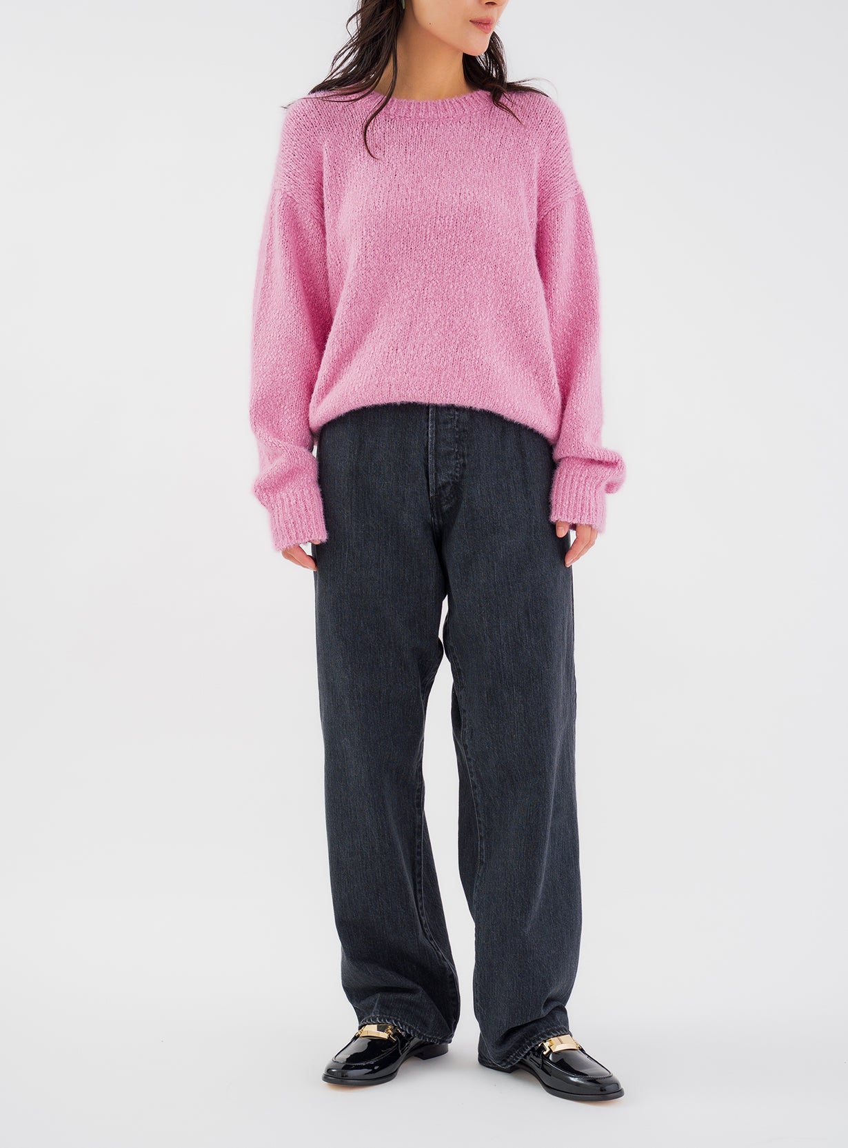 スラブリリーフェザープルオーバー