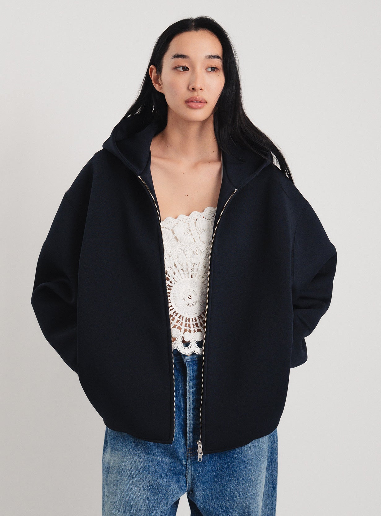 ｒ リサイクルポリエステルフーディー