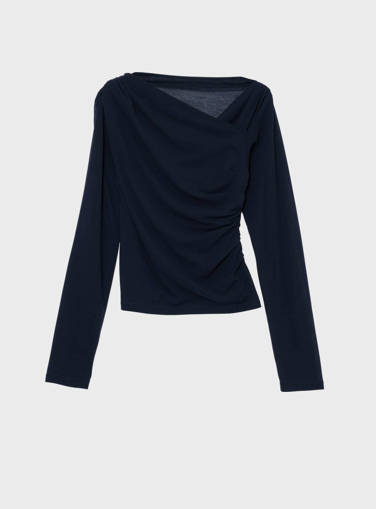 クロスネックロンT