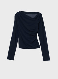 クロスネックロンT