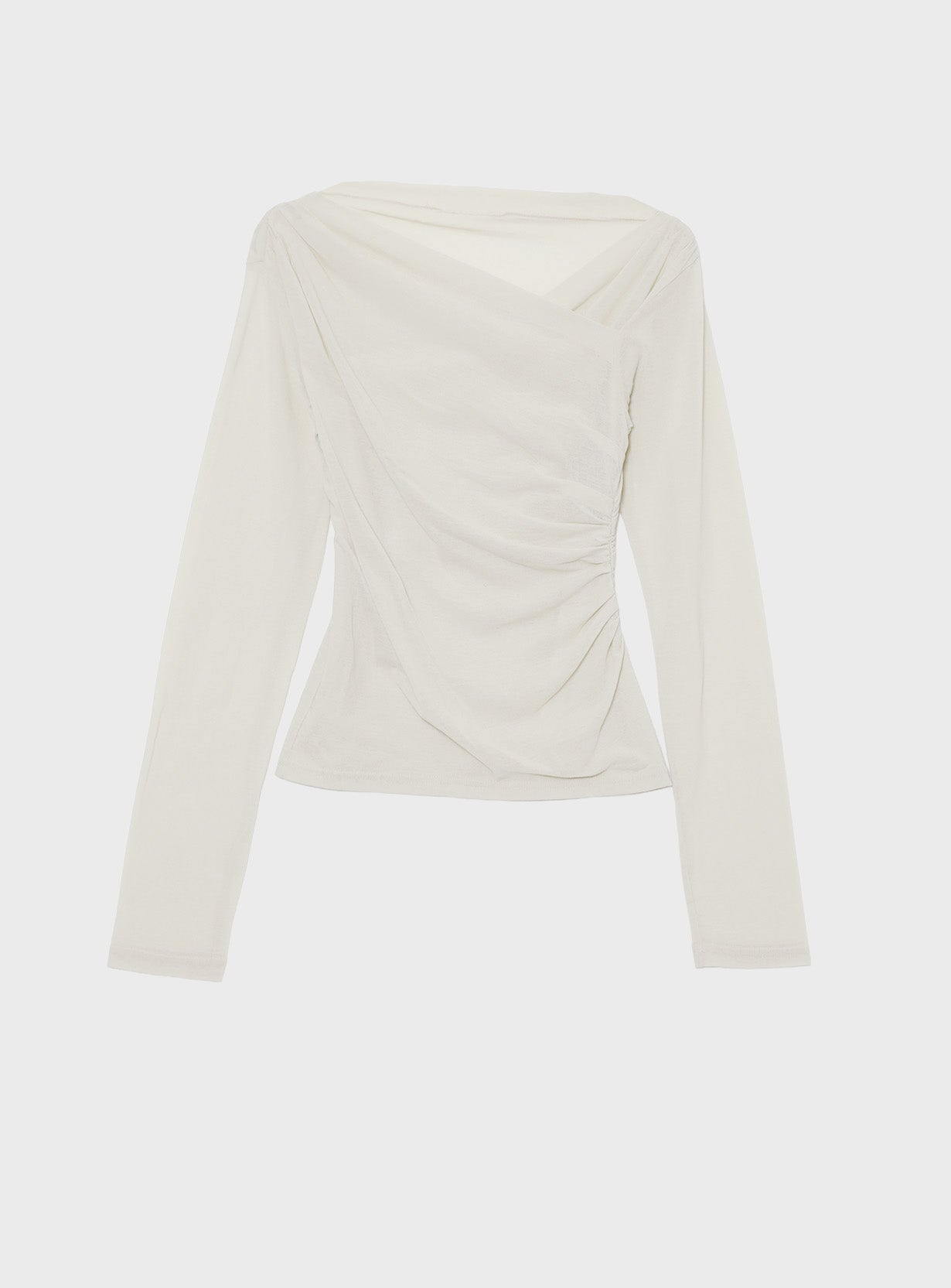 クロスネックロンT