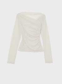 クロスネックロンT