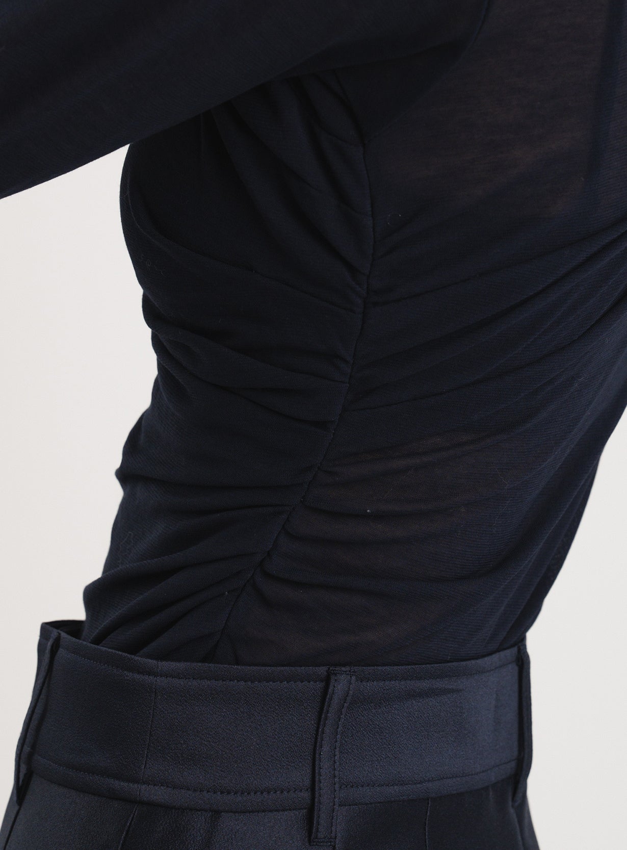 クロスネックロンT