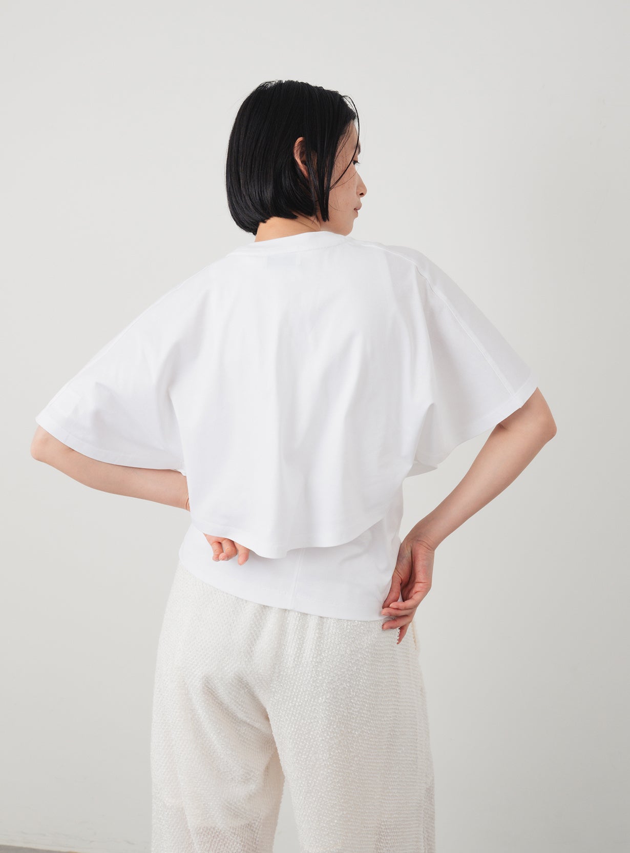 アルビニサーキュラーTシャツ