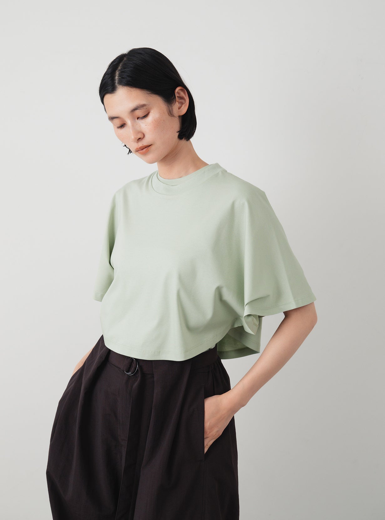 アルビニサーキュラーTシャツ