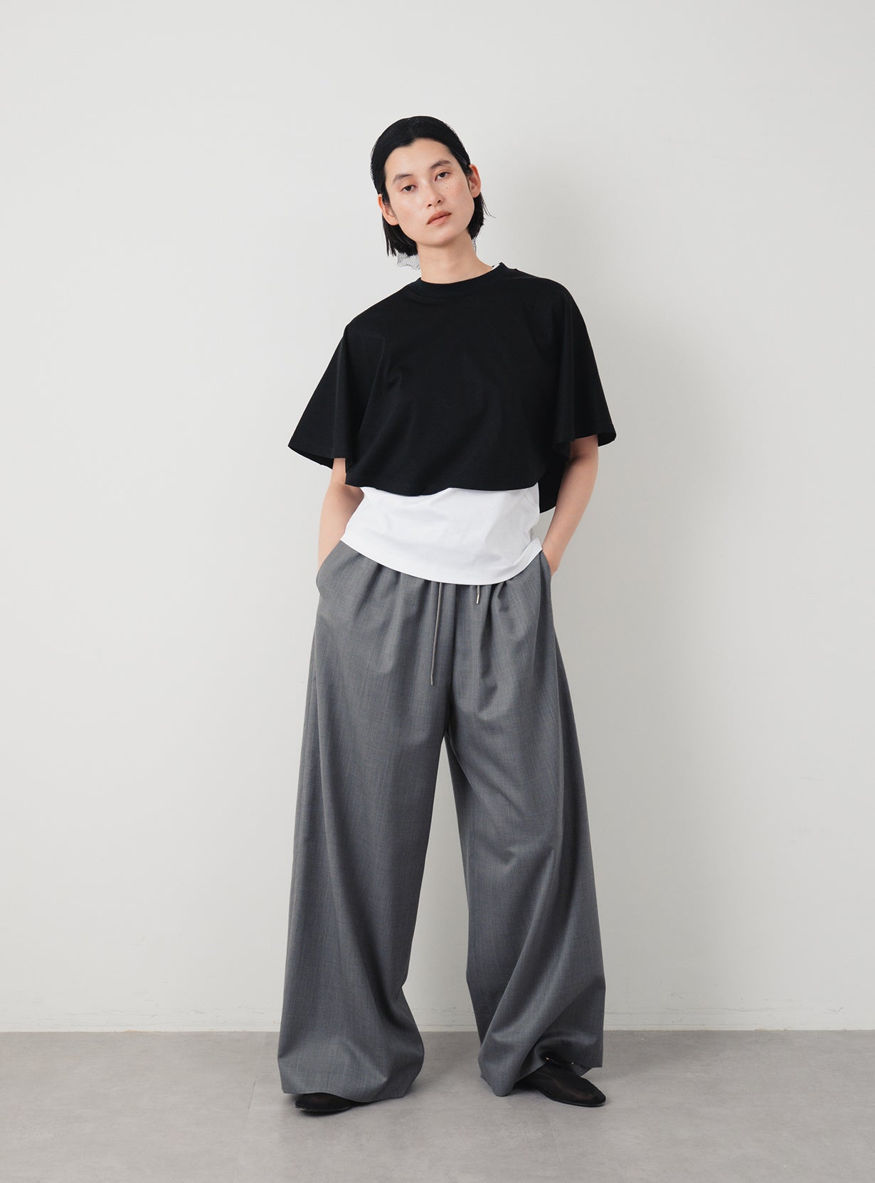 アルビニサーキュラーTシャツ