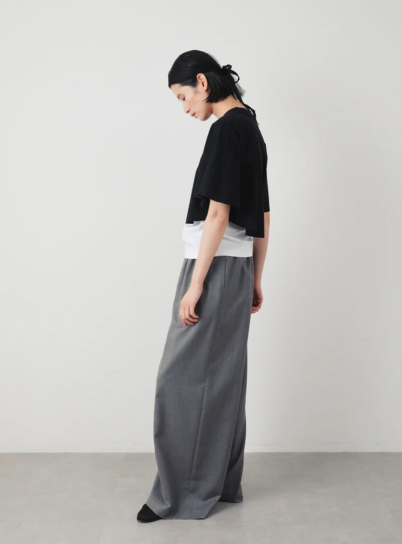 【追加販売】ギャザーイージーワイドパンツ