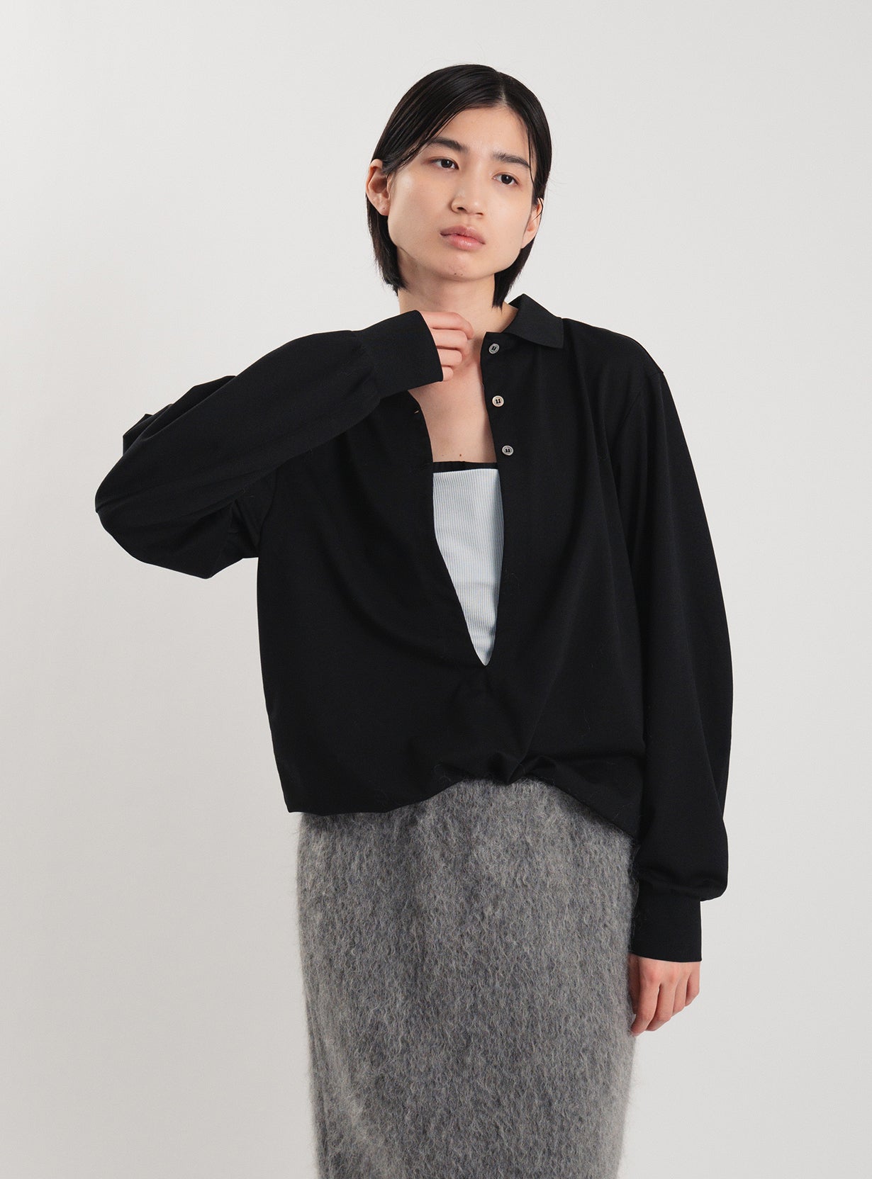 【予約商品】プランジネックポロ