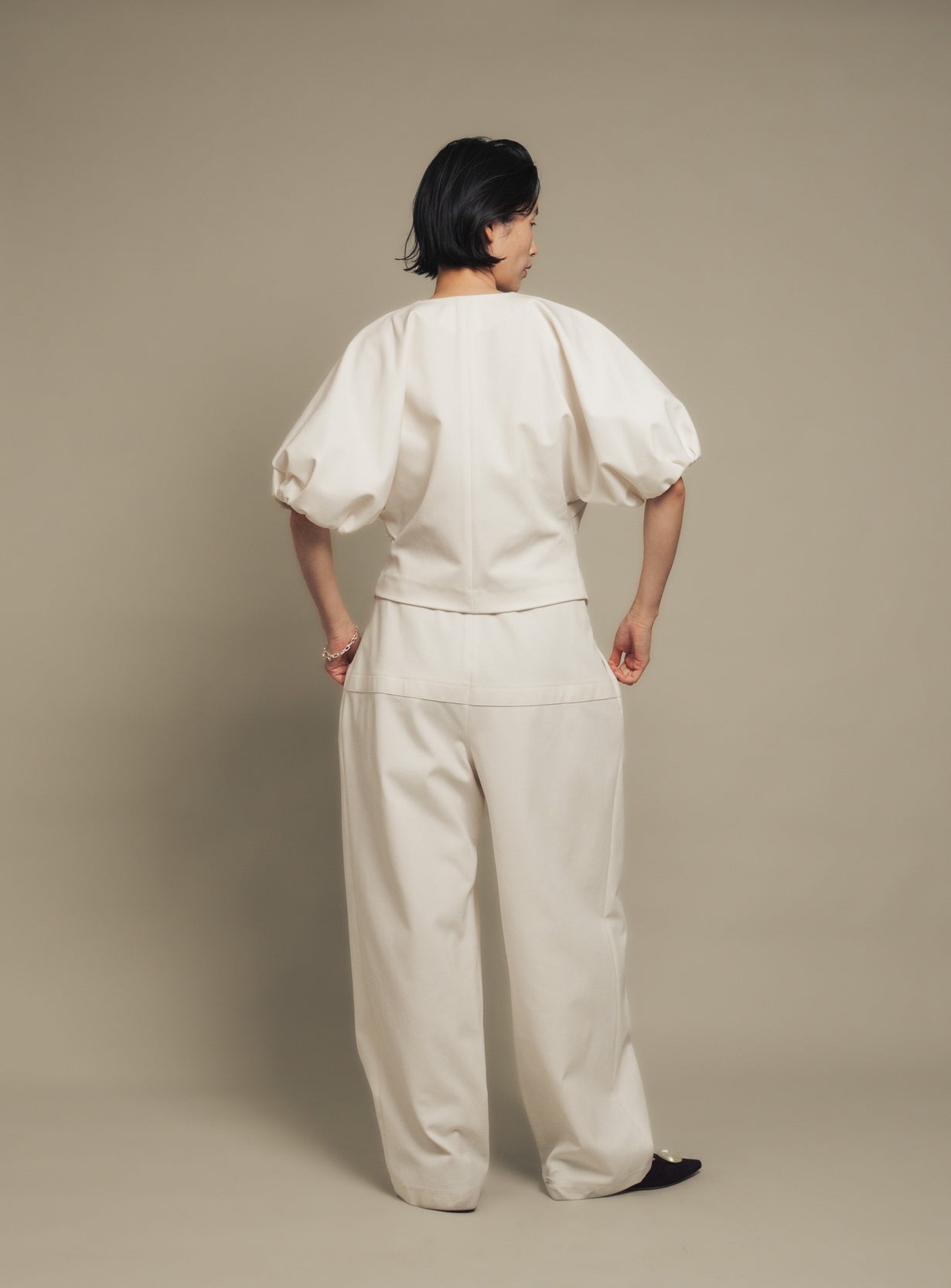 【予約商品】ハイストレッチパフィプルオーバー