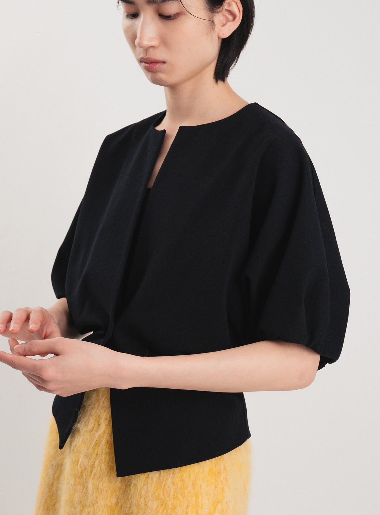 【予約商品】ハイストレッチパフィプルオーバー