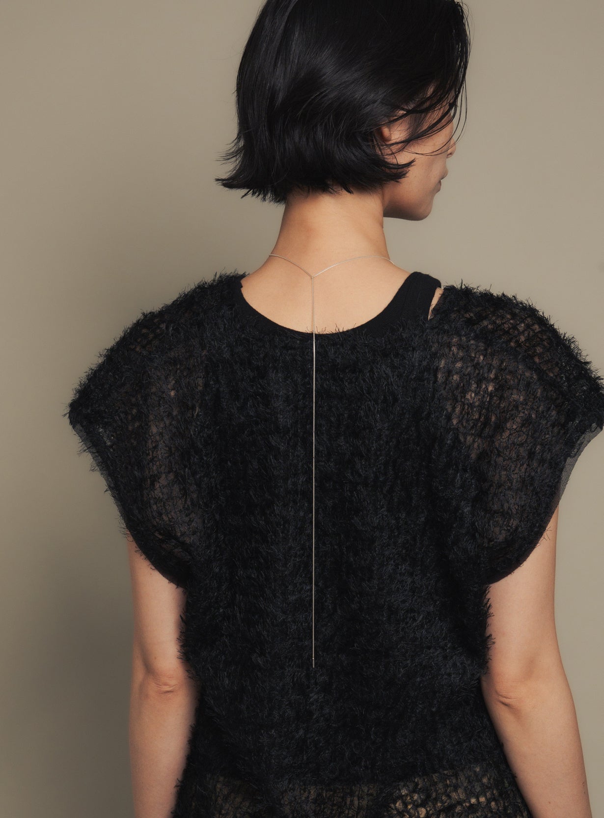FINE NECKLACE FRINGE CUBIC NO1