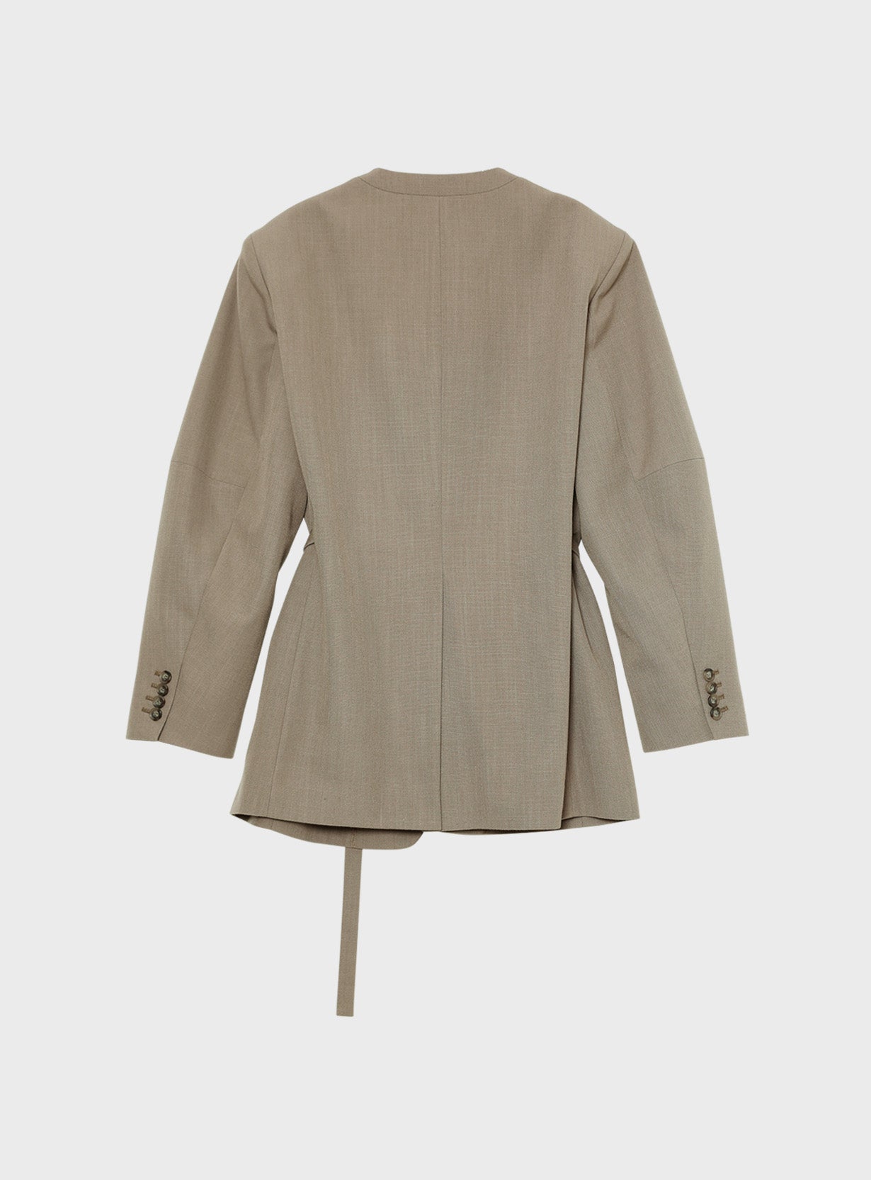 ｒカラーレスワイドショルダージャケット