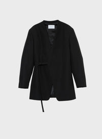 ｒカラーレスワイドショルダージャケット