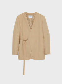 ｒカラーレスワイドショルダージャケット