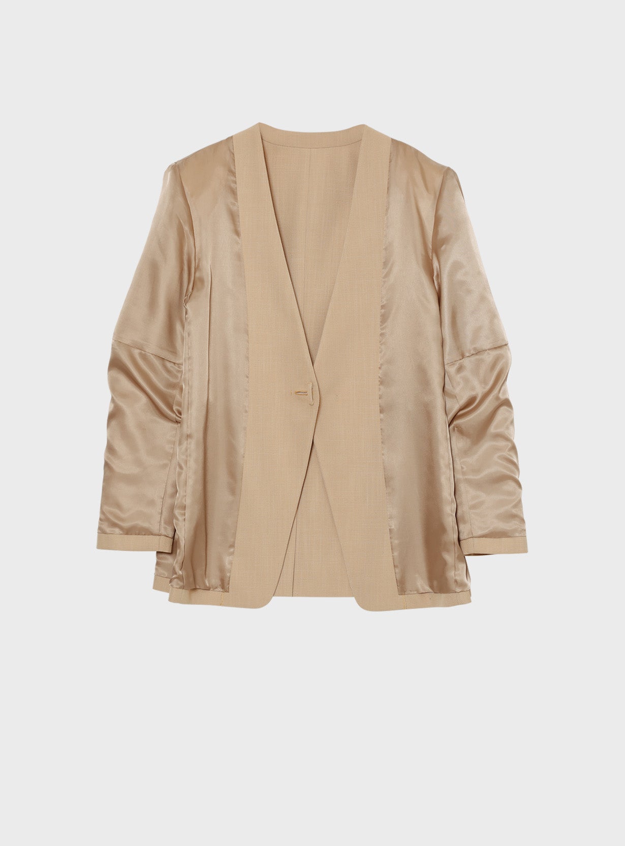 ｒカラーレスワイドショルダージャケット