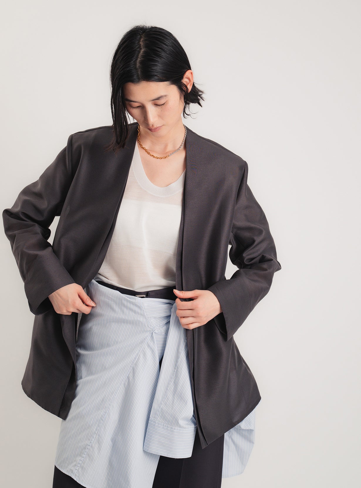 ｒカラーレスシアージャケット