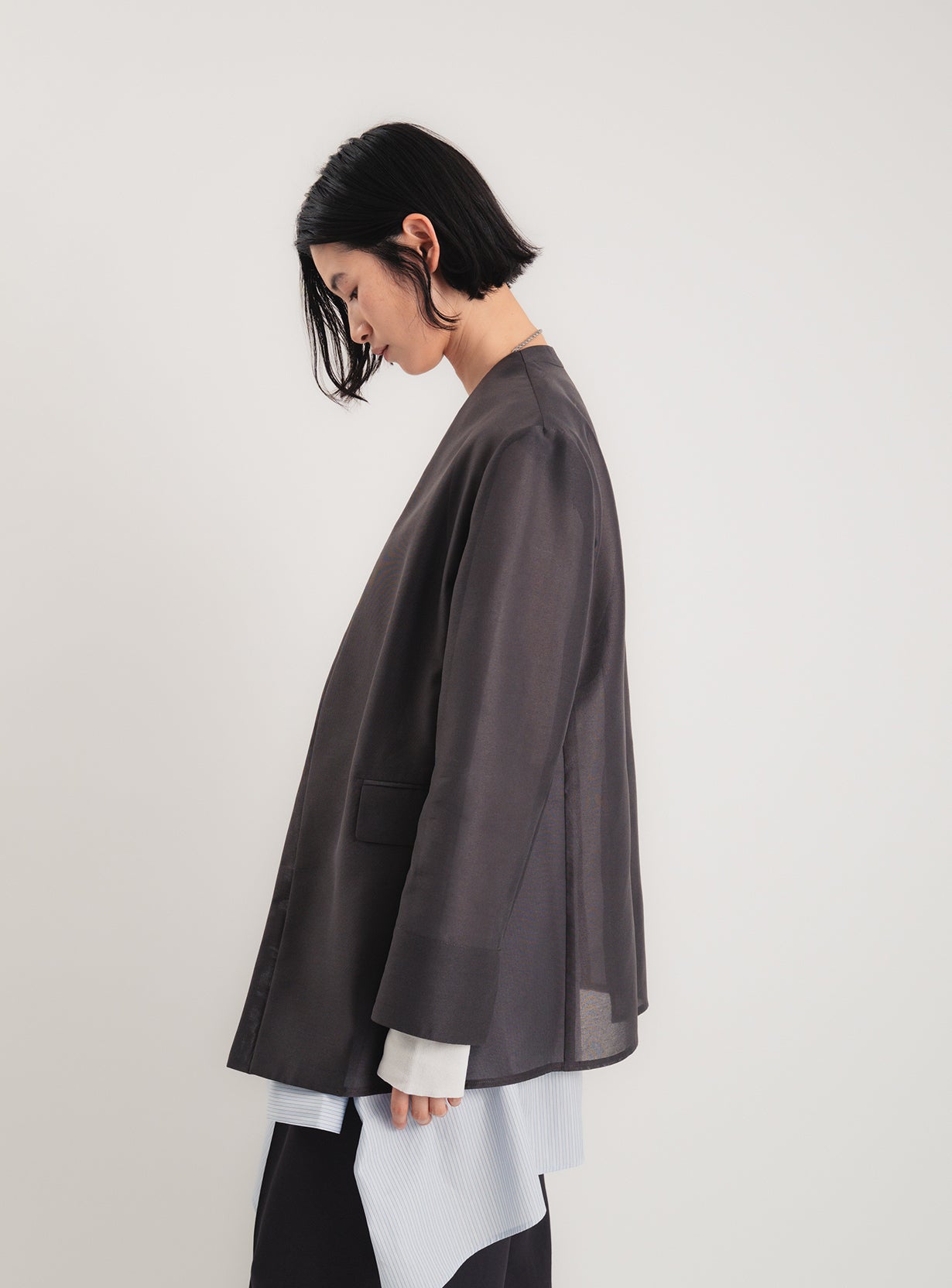 ｒカラーレスシアージャケット
