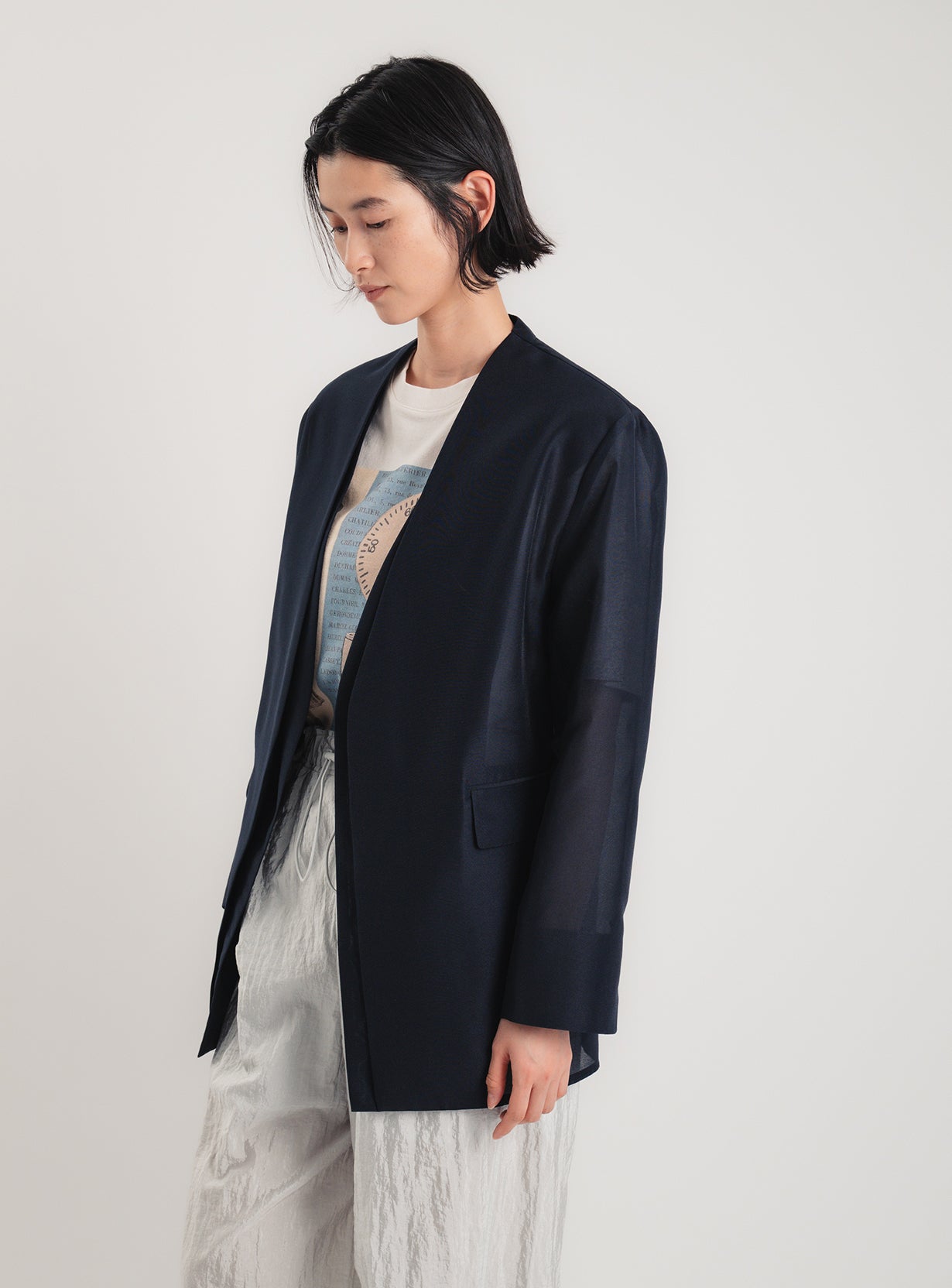 ｒカラーレスシアージャケット