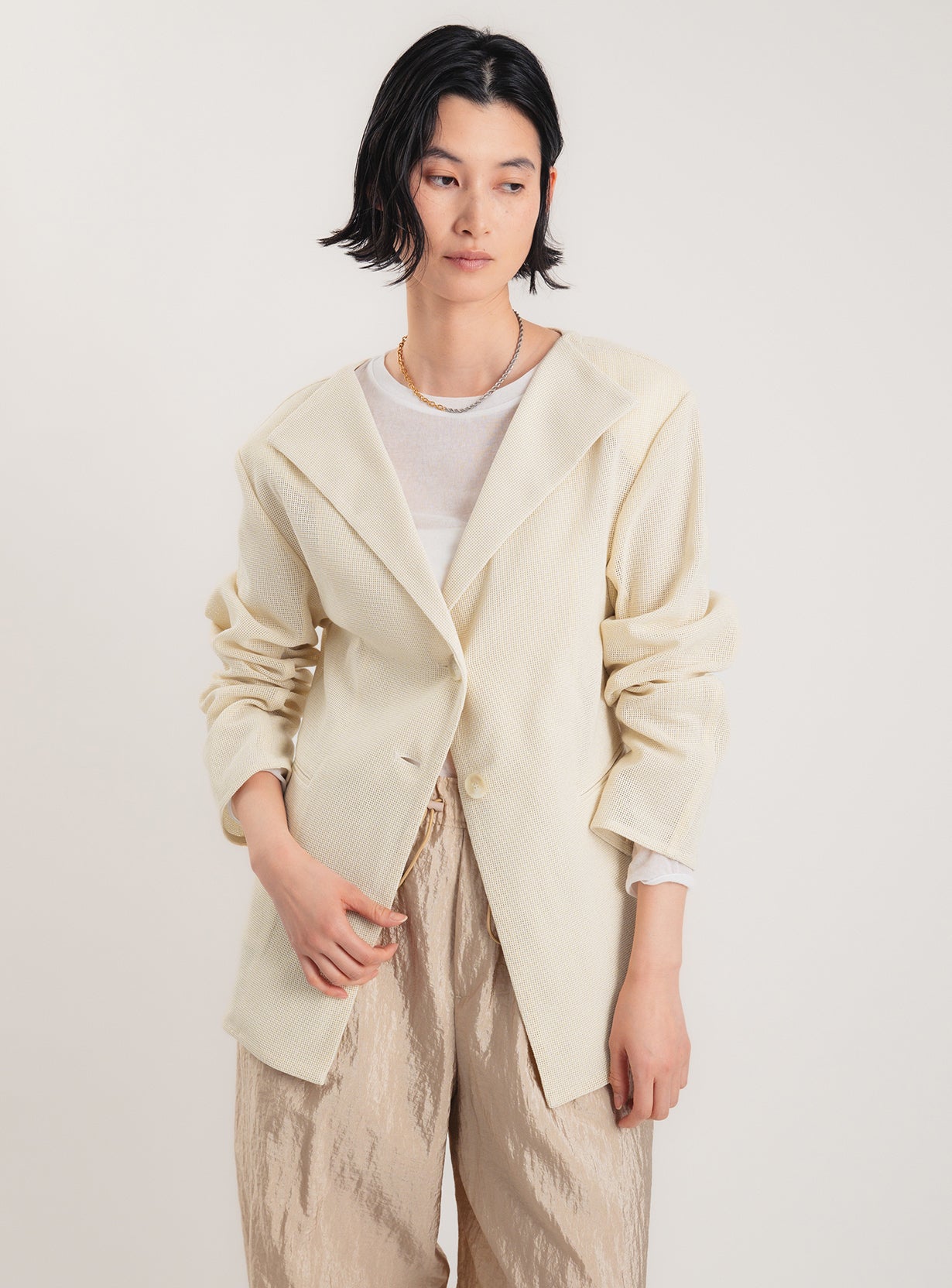 ｒメッシュジャケットカーディガン