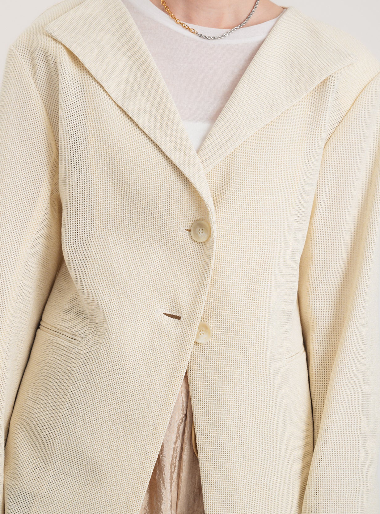 ｒメッシュジャケットカーディガン