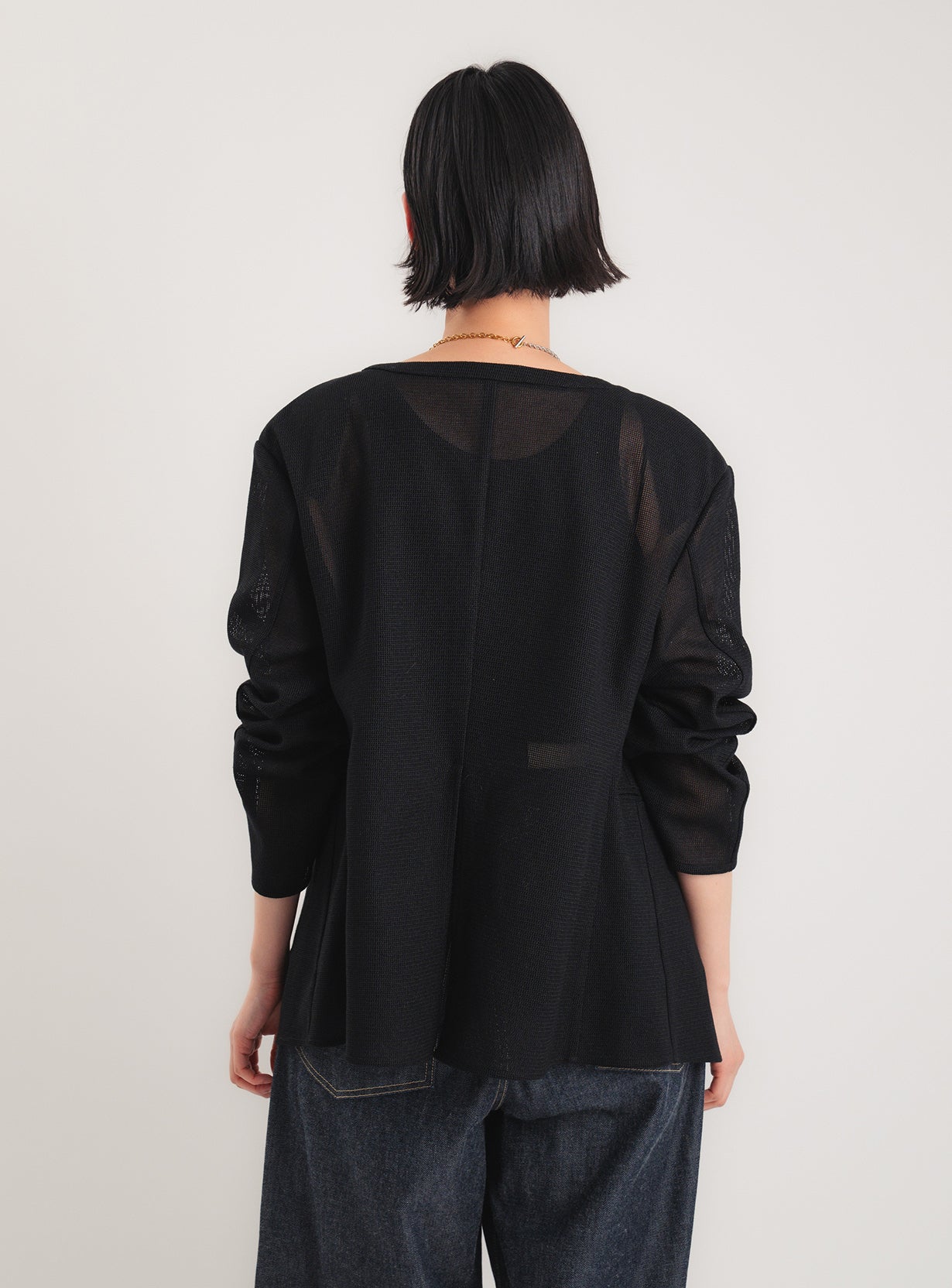 ｒメッシュジャケットカーディガン