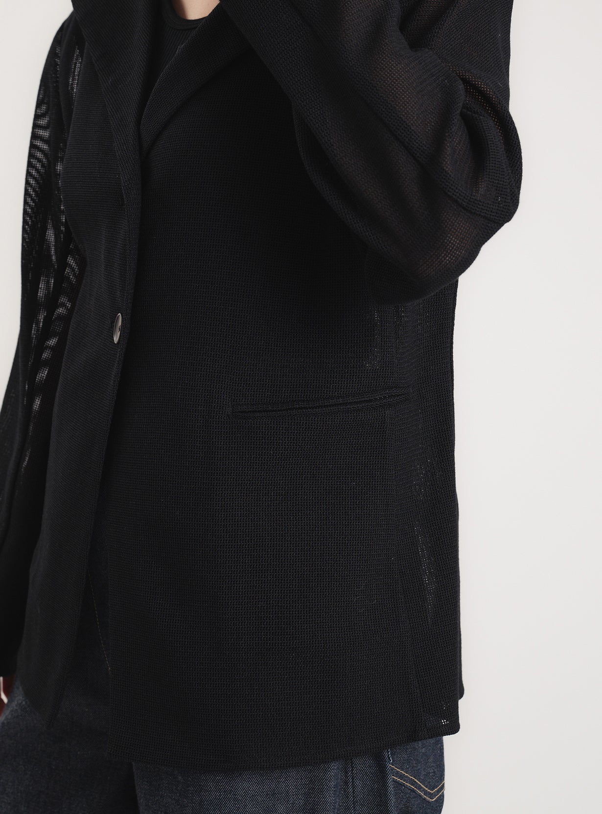 ｒメッシュジャケットカーディガン